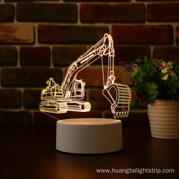 3D Night Light Lamp